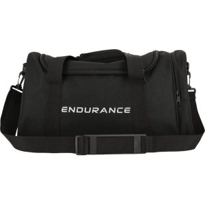 Torba sportowa Endurance Lanakila. Czarne torby podróżne i sportowe ENDURANCE, bez wzorów. Za 148,00 zł.