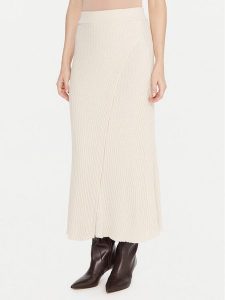 Kontatto Spódnica maxi 3M0955C Écru Regular Fit. Spódnice Kontatto, m, bez wzorów, z syntetyku, maxi. Za 399,99 zł.