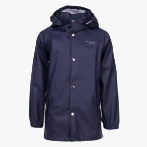 Kurtka przeciwdeszczowa turystyka junior Swedemount Väderöarna Coat wodoodporna. Niebieskie kurtki SWEDEMOUNT, m, bez wzorów, bez kaptura. Za 199,99 zł.