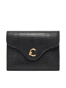 Coccinelle Portfel TBN Coccinelle C-ME Lizard E2 TBN 11 F0 01 Czarny. Czarne portfele Coccinelle, bez wzorów, ze skóry. Za 379,99 zł.