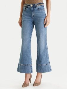 Marciano Guess Jeansy 6RGA00 7444A Niebieski Regular Fit. Niebieskie jeansy Marciano Guess, z aplikacjami, z bawełny. Za 629,99 zł.