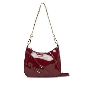 Torebka Steve Madden. Czerwone torebki klasyczne Steve Madden, bez wzorów, bez dodatków. Za 319,99 zł.