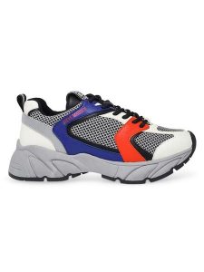 Steve Madden Sneakersy "Standout" w kolorze szaro-białym ze wzorem rozmiar: 38. Białe trampki Steve Madden, bez wzorów, z materiału, bez zapięcia. Za 283,95 zł.