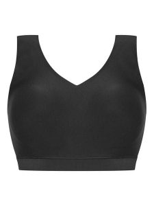 Chantelle Biustonosz top Soft Stretch C16A10 Czarny. Czarne biustonosze Chantelle, bez wzorów, z syntetyku. Za 239,99 zł.