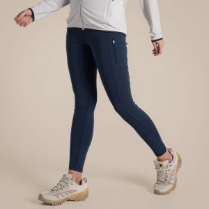 Legginsy damskie Craghoppers NosiLife Adeena. Zielone legginsy Craghoppers, bez wzorów, z materiału. Za 382,60 zł.