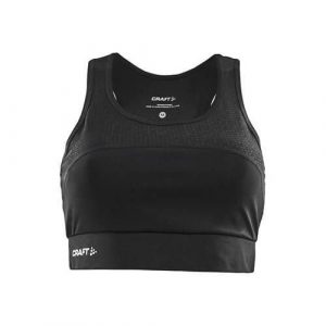 Koszulka treningowa damska Craft 1907370999000. Czarne bluzki Craft, xs, bez wzorów, z poliesteru, sportowe, bez kołnierzyka, bez ramiączek. Za 149,00 zł.