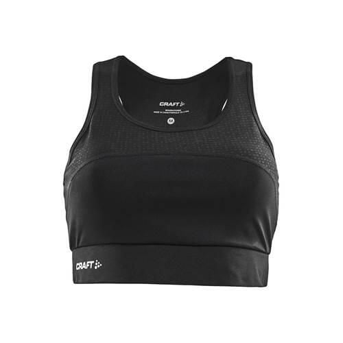 Koszulka treningowa damska Craft 1907370999000. Czarne bluzki Craft, xl, bez wzorów, z poliesteru, sportowe, bez kołnierzyka, bez ramiączek. Za 149,00 zł.