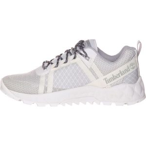 Timberland Sneakersy "Solar Wave LT Low" w kolorze biało-szarym rozmiar: 38. Białe trampki Timberland, bez wzorów, z materiału, bez zapięcia. Za 135,81 zł.