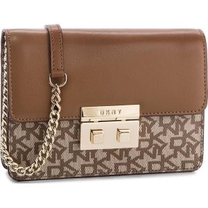 Torebka DKNY - Ann-Sm Flap Shoulde R83E7474 Chino Logo/Vic CVU. Torebki klasyczne marki DKNY. W wyprzedaży za 389,00 zł.