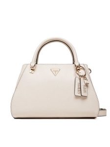 Guess Torebka Noelle II HWZG96 72070 Écru. Torebki klasyczne Guess, z aplikacjami, ze skóry, bez dodatków. Za 489,99 zł.