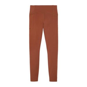Legginsy damskie PUMA Fit HW FL Matte Finish Tight. Brązowe legginsy Puma, bez wzorów. Za 219,99 zł.