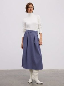 BGN Spódnica w kolorze niebieskim rozmiar: 36. Niebieskie spódnice BGN, na co dzień, bez wzorów, maxi. Za 169,45 zł.