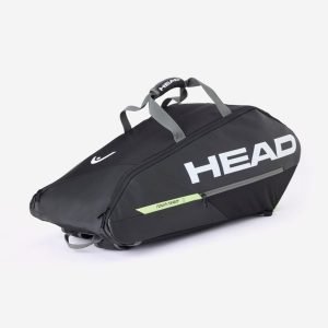 Torba tenisowa Head Super Combi 9R 2026. Czarne torby podróżne i sportowe Head, bez wzorów, na ramię, duże. Za 299,99 zł.
