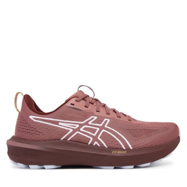 Buty do biegania Asics. Czerwone buty sportowe ASICS, bez wzorów, bez zapięcia, do biegania. Za 469,99 zł.