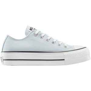 Adidasy Converse Chuck Taylor All Star Lift Platform Polka, Dla obu płci. Niebieskie buty sportowe Converse, bez wzorów, bez zapięcia. Za 490,00 zł.