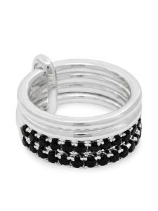 TOUS Pierścionek 1004569712 Srebrny. Szare pierścionki Tous, metalowe. Za 679,99 zł.