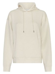 MOSS COPENHAGEN Bluza "Ima Q" w kolorze kremowym rozmiar: L/XL. Brązowe bluzy Moss Copenhagen, l, bez wzorów, z kapturem. Za 209,82 zł.