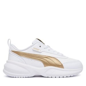 Baleriny Puma. Białe balerinki Puma, bez wzorów, bez obcasa, bez zapięcia. Za 299,99 zł.