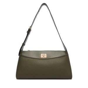 Torebka Calvin Klein. Zielone torebki klasyczne Calvin Klein, bez wzorów, bez dodatków. Za 529,99 zł.