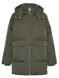 MOSS COPENHAGEN Kurtka przejściowa w kolorze khaki rozmiar: S/M. Brązowe kurtki Moss Copenhagen, m, bez wzorów, bez kaptura. Za 264,77 zł.