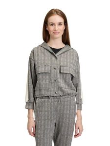 BETTY & CO Kurtka przejściowa w kolorze szaro-kremowym rozmiar: S. Szare kurtki Betty & Co, s, bez wzorów, bez kaptura. Za 122,38 zł.