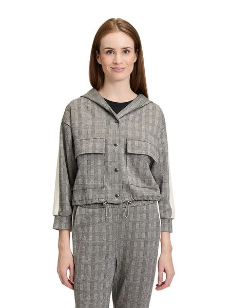 BETTY & CO Kurtka przejściowa w kolorze szaro-kremowym rozmiar: S. Szare kurtki Betty & Co, s, bez wzorów, bez kaptura. Za 109,00 zł.