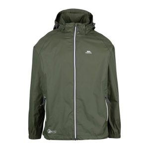 Kurtka Unisex Qikpac X Rozpinana. Zielone kurtki Trespass, na jesień, s, bez wzorów, bez kaptura. Za 164,99 zł.