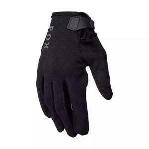Rękawiczki rowerowe damskie Fox Racing Ranger Gel. Czarne rękawiczki FOX, bez wzorów. Za 129,99 zł.