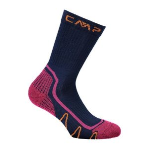 Skarpety trekkingowe CMP POLY MID. Czerwone skarpetki CMP, bez wzorów. Za 59,99 zł.