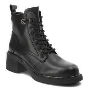 Czarne Botki S.Barski Modne Obuwie Damskie Na Obcasie. Czarne botki VINCEZA, bez wzorów, z jeansu, bez obcasa, na obcasie, bez zapięcia. Za 209,00 zł.
