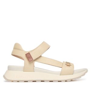 Sandały Hispanitas. Sandały Hispanitas, bez wzorów, bez obcasa, na płaskiej podeszwie, bez zapięcia. Za 549,99 zł.