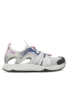 Teva Sandały Hydratrek 1166290 Szary. Szare buty trekkingowe Teva, z materiału, bez zapięcia. Za 409,99 zł.