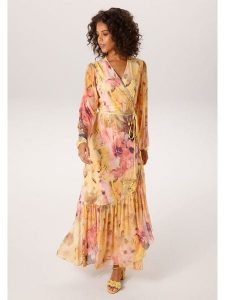 Aniston Sukienka w kolorze koralowo-pomarańczowym rozmiar: 42. Pomarańczowe sukienki Aniston, bez wzorów, bez kołnierzyka, bez ramiączek, maxi. Za 217,99 zł.