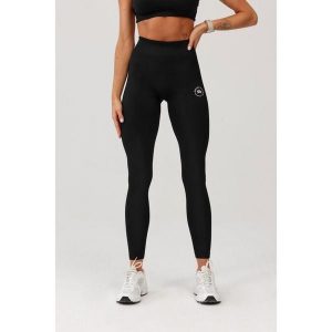 Damskie legginsy bezszwowe Rough Radical Seamless Glow Long. Czarne legginsy ROUGH RADICAL, bez wzorów. W wyprzedaży za 127,92 zł.
