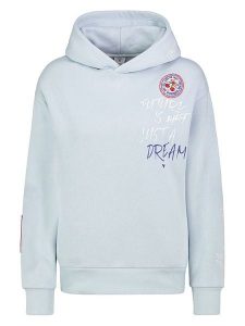 Eight2Nine Bluza w kolorze błękitnym rozmiar: XS. Niebieskie bluzy Eight2Nine, xs, bez wzorów, z bawełny, z kapturem. Za 117,45 zł.