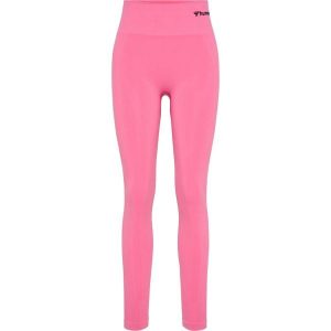 Legging haute sans couture women Hummel Tif. Czerwone spodnie z wysokim stanem Hummel, bez wzorów, z poliamidu, z podwyższonym stanem. Za 125,00 zł.