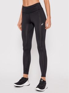 Asics Legginsy Core 2012C338 Czarny Slim Fit. Czarne legginsy ASICS, bez wzorów, z syntetyku. Za 119,99 zł.