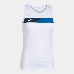 Damski tank top Joma. Białe topy JOMA, s, bez wzorów, bez kołnierzyka, bez ramiączek. Za 147,50 zł.