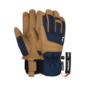Rękawice narciarskie Reusch Experience R-Tex XT. Niebieskie rękawiczki REUSCH, na zimę, bez wzorów. Za 553,00 zł.