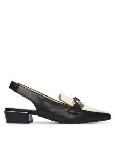 Hispanitas Czółenka BHV264690 C002 Czarny. Czarne czółenka Hispanitas, bez wzorów, ze skóry, bez obcasa, bez zapięcia. Za 669,99 zł.