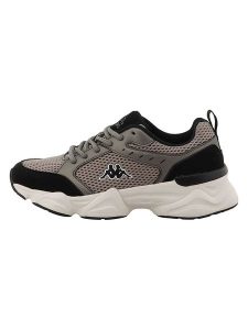 Kappa Sneakersy "Madlene" w kolorze szaro-czarnym rozmiar: 40. Czarne trampki Kappa, bez wzorów, bez zapięcia. Za 163,95 zł.