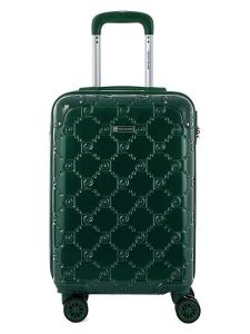 Pierre Cardin Walizka w kolorze zielonym - 44 l rozmiar: onesize. Zielone walizki Pierre Cardin, bez wzorów, z materiału. Za 223,99 zł.