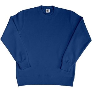Damska Bluza Z Długim Rękawem I Okrągłym Dekoltem. Niebieskie bluzy SG, xl, bez wzorów, bez kaptura. Za 76,99 zł.