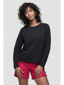 Alife and kickin Bluza "Marcia" w kolorze czarnym rozmiar: L. Czarne bluzy Alife and Kickin, l, bez wzorów, bez kaptura. Za 87,61 zł.