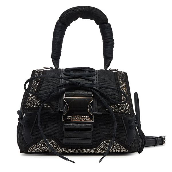 Torebka Steve Madden. Czarne torebki klasyczne Steve Madden, bez wzorów, bez dodatków. Za 329,99 zł.