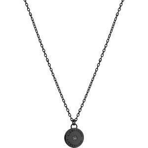 Liebeskind Naszyjnik z zawieszką - dł. 45 cm rozmiar: onesize. Czarne naszyjniki Liebeskind, z cyrkonią, ze stali. Za 130,99 zł.