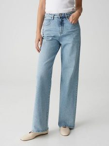 OPUS Dżinsy "Mivy" - Comfort fit - w kolorze błękitnym rozmiar: 36/L31. Niebieskie jeansy Opus, bez wzorów, z podwyższonym stanem. Za 165,99 zł.