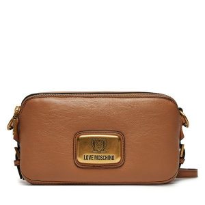 Torebka LOVE MOSCHINO. Brązowe listonoszki LOVE MOSCHINO, bez wzorów, bez dodatków. Za 469,99 zł.