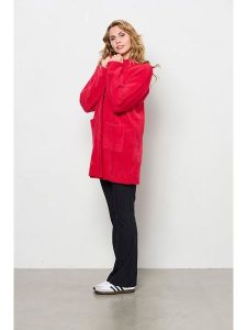 &Co Woman Kardigan "Biban" w kolorze czerwonym rozmiar: XS. Czerwone kardigany &Co Woman. Za 123,25 zł.