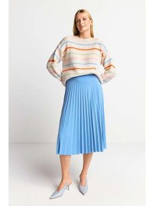 Rich & Royal Sweter w kolorze kremowym rozmiar: M. Brązowe swetry oversize Rich & Royal, m, bez wzorów, z wełny, bez ramiączek. Za 202,03 zł.